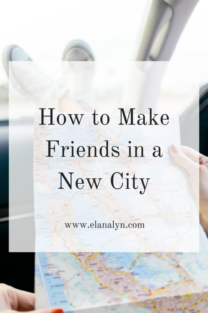 How to Make Friends in a New City