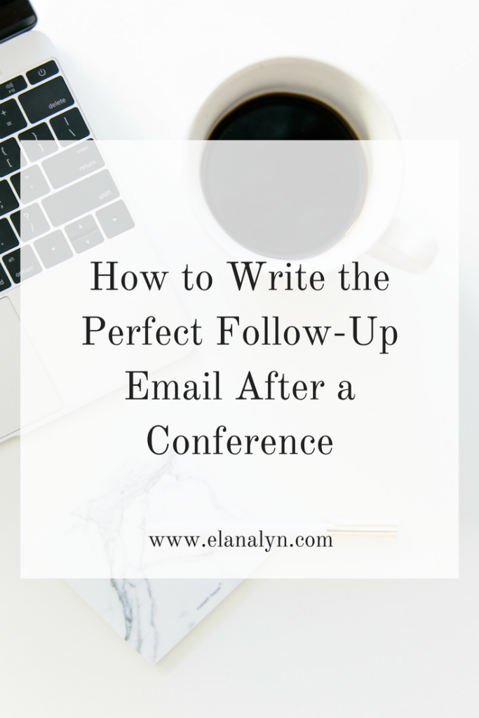 How to Write a Perfect Follow-Up Email After a Conference